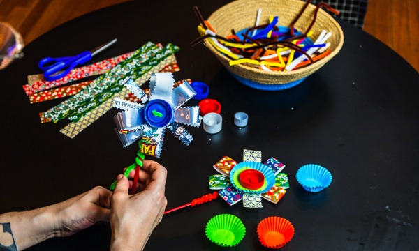 MAKERSPACE: Upcycled Flowers