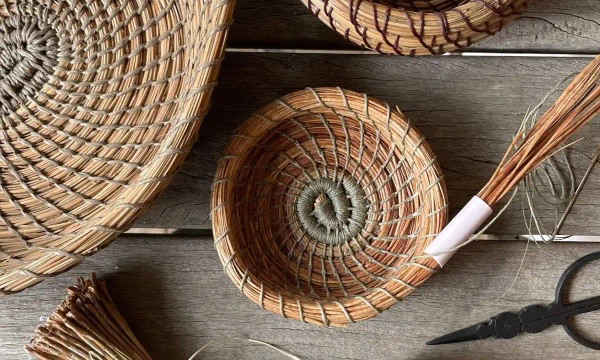 WORKSHOP: Beginner Pine-Needle Basketry | Turn Back Time 2026