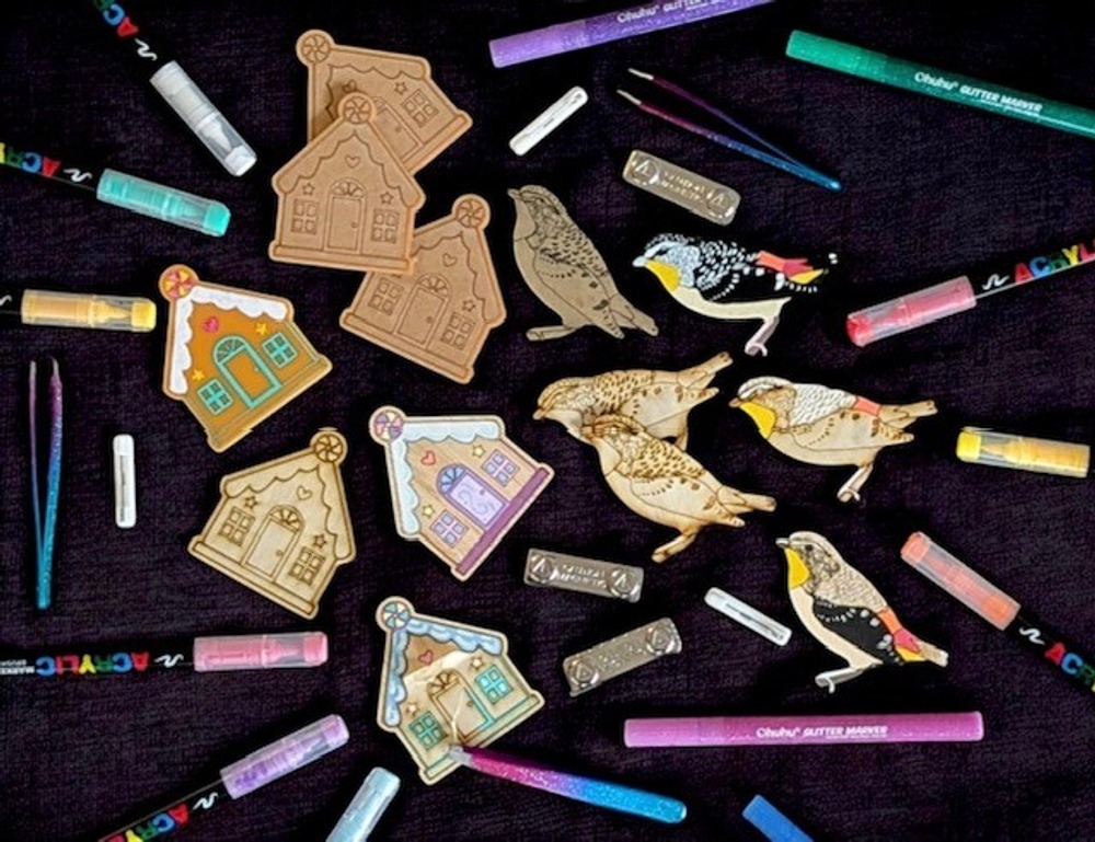 WORKSHOP: Make a Christmas Gift Brooch with LLL Designs
