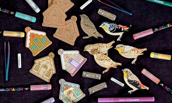 WORKSHOP: Make a Christmas Gift Brooch with LLL Designs