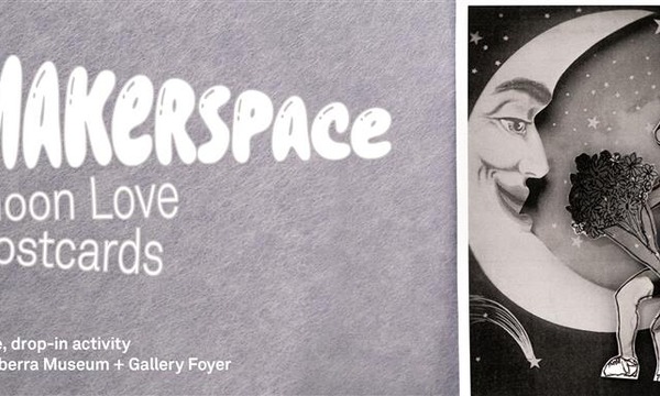 MAKERSPACE: Moon Love Postcards