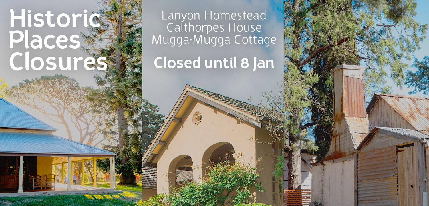 HistoricPlaces Closures 2025