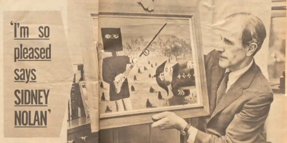 CURATOR FLOORTALK: Public Impressions - Sidney Nolan in Popular Media