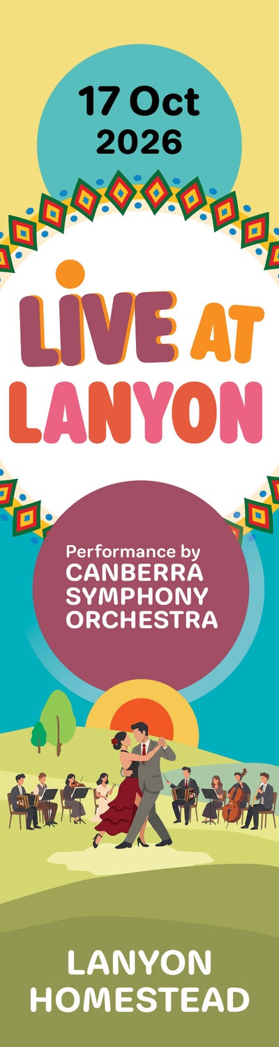 Live at Lanyon with the Canberra Symphony Orchestra | 2026