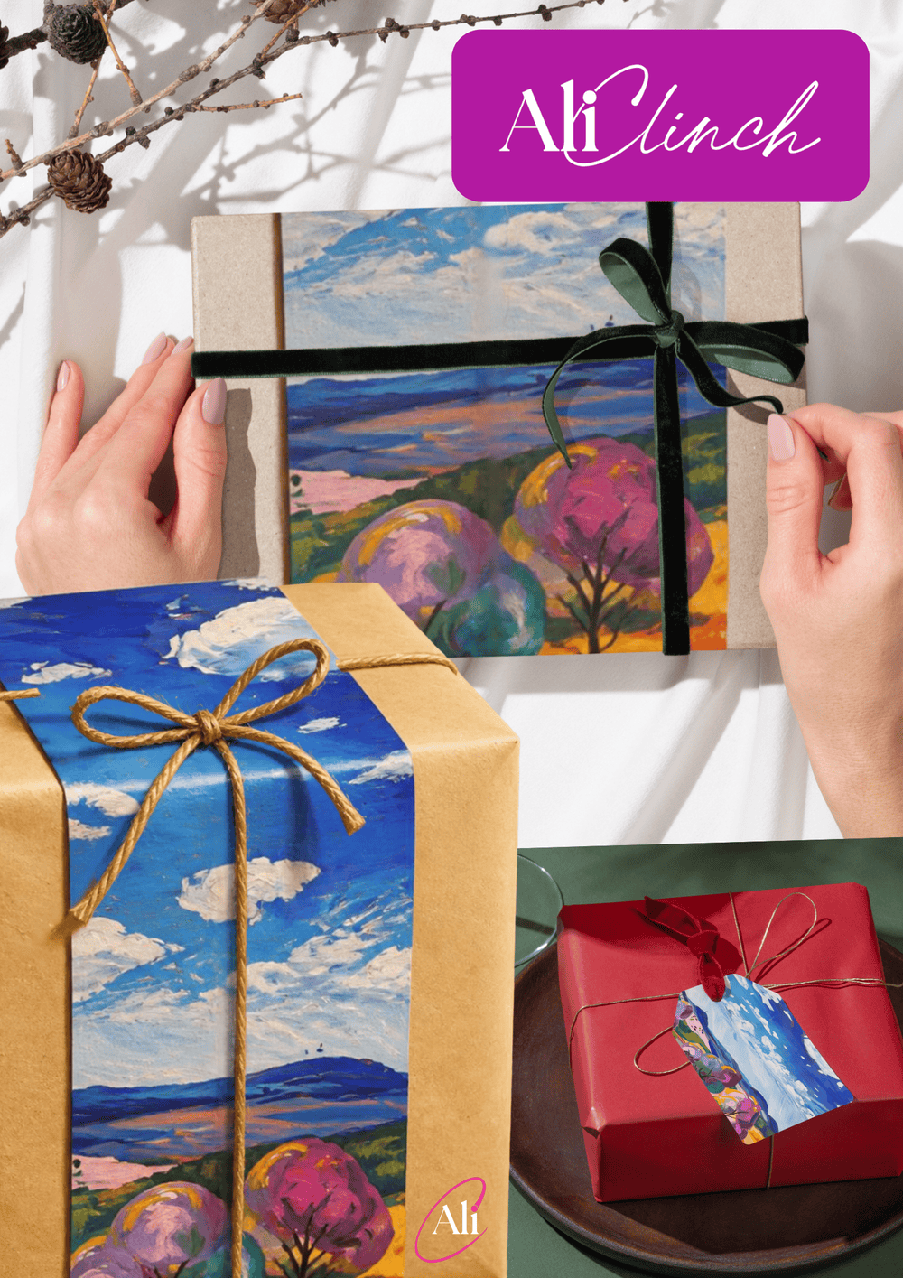 XMAS WORKSHOP: Create Your Own Canberra Wrapping Paper with Ali Clinch