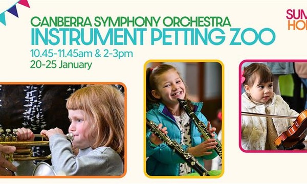 DROP IN: CSO Instrument Petting Zoo — Canberra Museum & Gallery