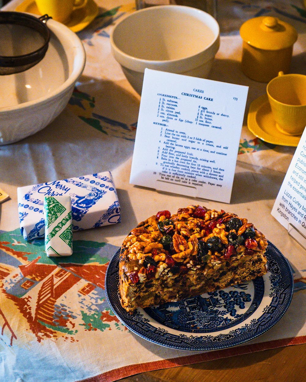 TEA, CAKE, TALK: Mrs Curley’s Xmas Cake and Historic Christmas Recipes